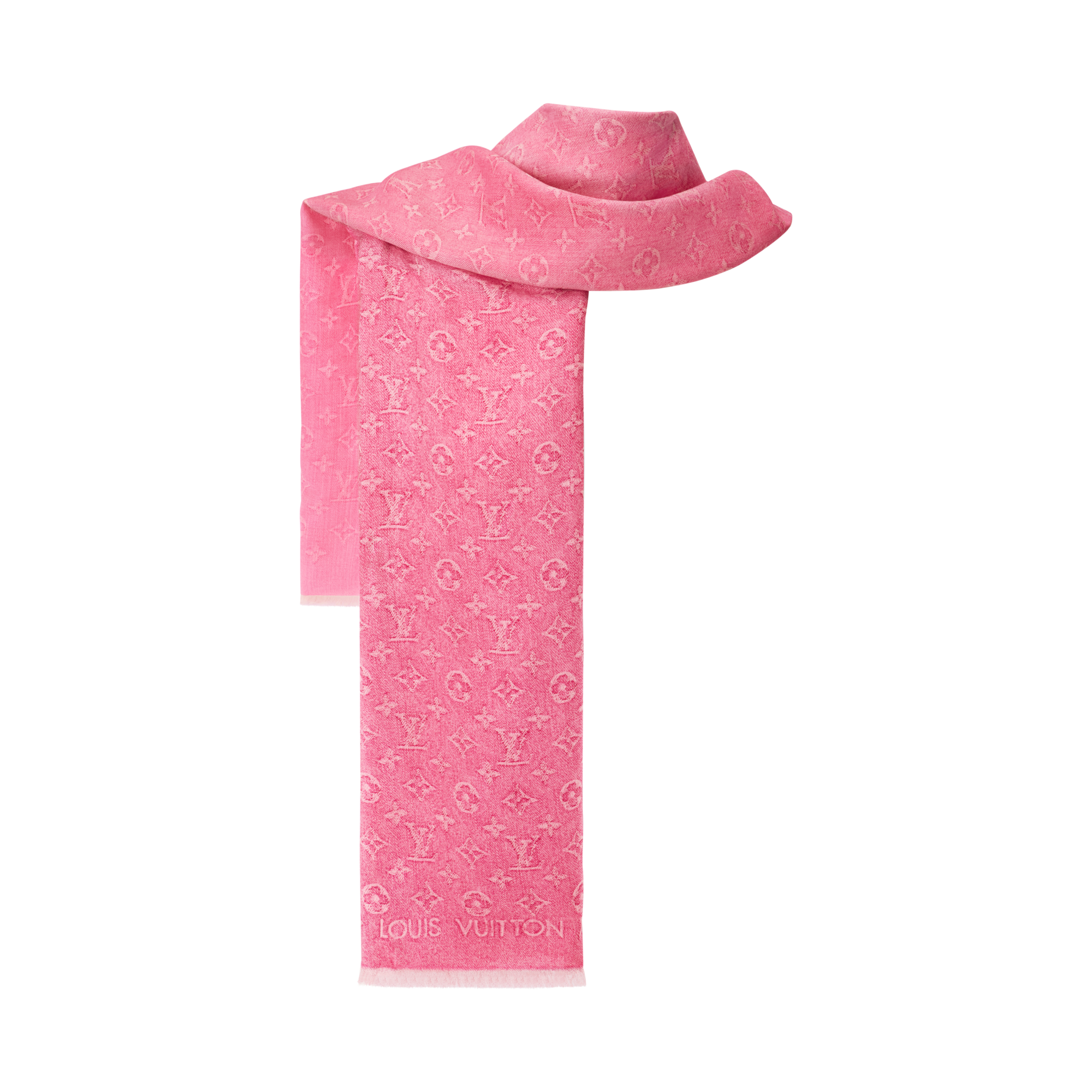 LV Denim Gradient Stole S00 - Accessories | LOUIS VUITTON